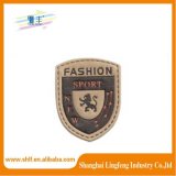 Printing Logo Embroider Leather Label