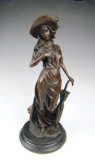 Bronze Western Style Figure for Home Decoration (HY001)