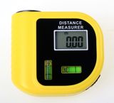 Mini Portable Ultrasonic Distance Measurer with Bubble Level