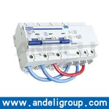 3p Breaker Residual Current Circuit Breaker (DZ47LE-100)