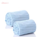 100% Cotton Knitted Warm Baby Blanket