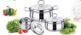Stainless Steel Kitchenware Pot Set Jp-Ssc03c
