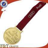 Custom Made Sport Gold Plated Medal for Wholesale (FTMD1361A)