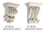 White PU Exotic Corbel Interior Decoration Materail
