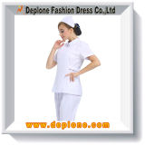 White Nursing Uniforms Wholesale Dress (HU101)