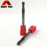Hiboo Manufacturer HRC55 Carbide Ball Nose Milling Tool