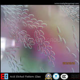4-12mm Acid Etched Glass Figured/Pattern Glass (AD46)