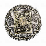 Military Souvenir Challenge Coin with Two Color Plating