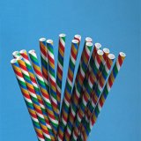 Plastic Drinking Straw Colored Spiral Hose
