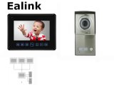 7 Inch Color Video Door Intercom with Touch Button