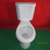 Elongated Close Coupled Toilet for USA
