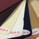 Designed PU Flocking Leather for Upholstery (HS022#)