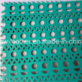 Punching Hole PU Leather for Bags & Shoes Hw-1460