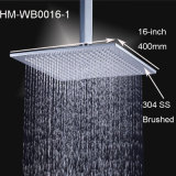 High Quality 400*400mm Square Stainless Steel Overhead Shower