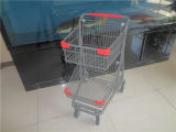Canada Style Double Basket Shopping Cart for Sale