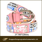 Cool Kids Pink PU Leather Fashion Belt
