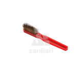 The Newest Japan Style Brass Wire Brush with Plastic Handle, Brush Steel Wire Brush Cleaning Brush (SJIE3105)