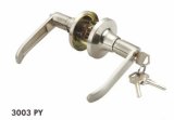 Cylindrical Lever Handle Lock Zinc Door Lock (3003PY)