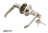 Cylindrical Lever Handle Lock Zinc Door Lock (3003PY)