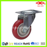 100mm Swivel Plate PU Wheel Industrial Caster Wheel (P103-36F100X30)