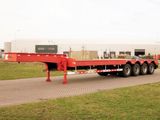 China Manufacturer Heavy Machine Excavator Transportation Lowbed Trailer