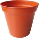 Plastic Flower Nursery Pot Set with Saucer (Y3~Y10)