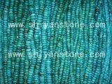 Turquoise Rondelle Beads (YD009) 