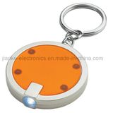 Promotional LED Flashlight Key Chain with Logo Printed (4052)