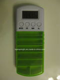 Clear Plastic Medical Box Timer with 7 Compartments
