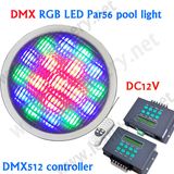 12V 18X3w Waterproof Pool, SPA DMX LED Underwater PAR56 Light