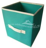 Fashion Good Customized Non Woven Storage Box with Handle