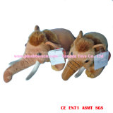 34cm Simulation Mammoth (father and mother) Plush Toys