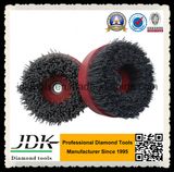 100mm Nylon Round Abrasive Brush/Antique Brush for Stone Processing