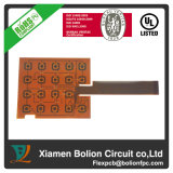 Double-Sided Flexible PCB with Steel Stiffener, Applied in Key Press