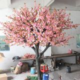 Single Trunk Artificial Trees Cherry Blossoms with Many Branches