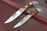 Wood Handle Folding Knife (SE-0191)