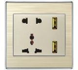 2013 Hot Selling Useful USB Wall Outlet