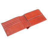 Leather Wallet (PU257B2-MO)