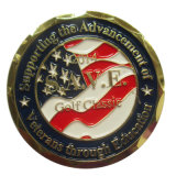 Souvenir Military with Diamond Cut Edge Badge