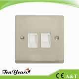 Data Wall Socket with White Insert