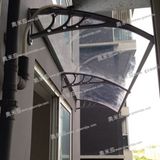 Polycarbonate Plastic Door Canopy, Plastic Door Awning, Plastic Window Awning