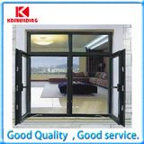 Best Design Black Color Thermal Broken Aluminum Casement Window