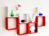 Floating Cube Shelf Decoration