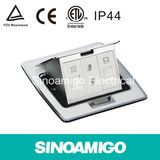 Resin High Quality Power Outlet Floor Box Desk Socket