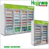 Beverage Display Showcase/Beverage Refrigerator with 2 Doors
