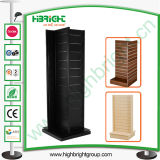 MDF Display Stand with Aluminum Inserts