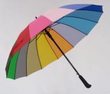 Rainbow Printing Straight Umbrella (BD-03)
