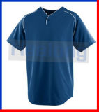 Deep Blue Hot Sale Heat Trasfer Baseball T-Shirt
