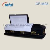Metal American Style Casket Scallops Spruce Blue (CF-M23)