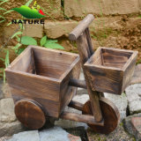 Wood Car Cute Flower Planter for Indoor and Outdoor